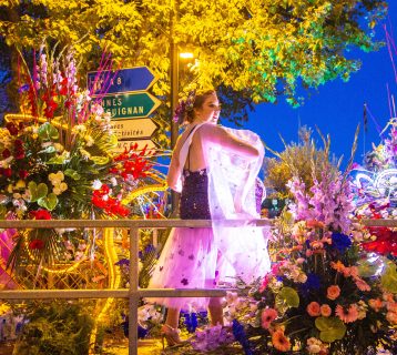 Char fleuri de la Fête du Jasmin à Grasse